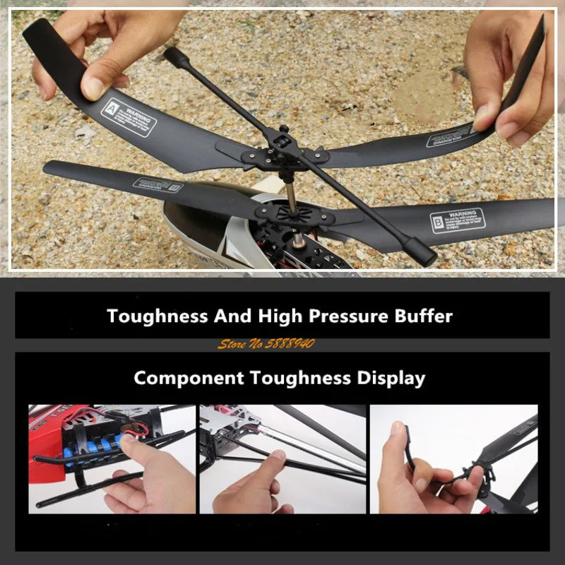 80CM RC Helicopter, Toughness And High Pressure Buffer Store 7 5885940 . Component T