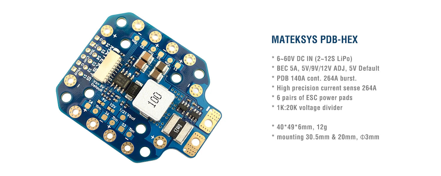MATEKSYS PDB-HEX 660V DC IN (212S