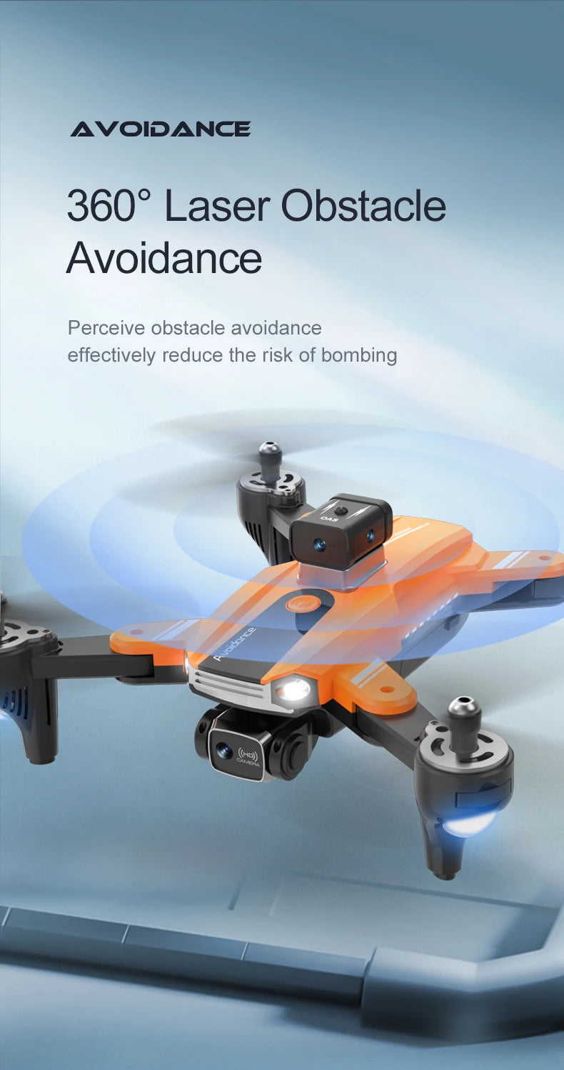 S8 Drone, avoidance 3608 laser obstacle avoidance reduce the risk of bombing