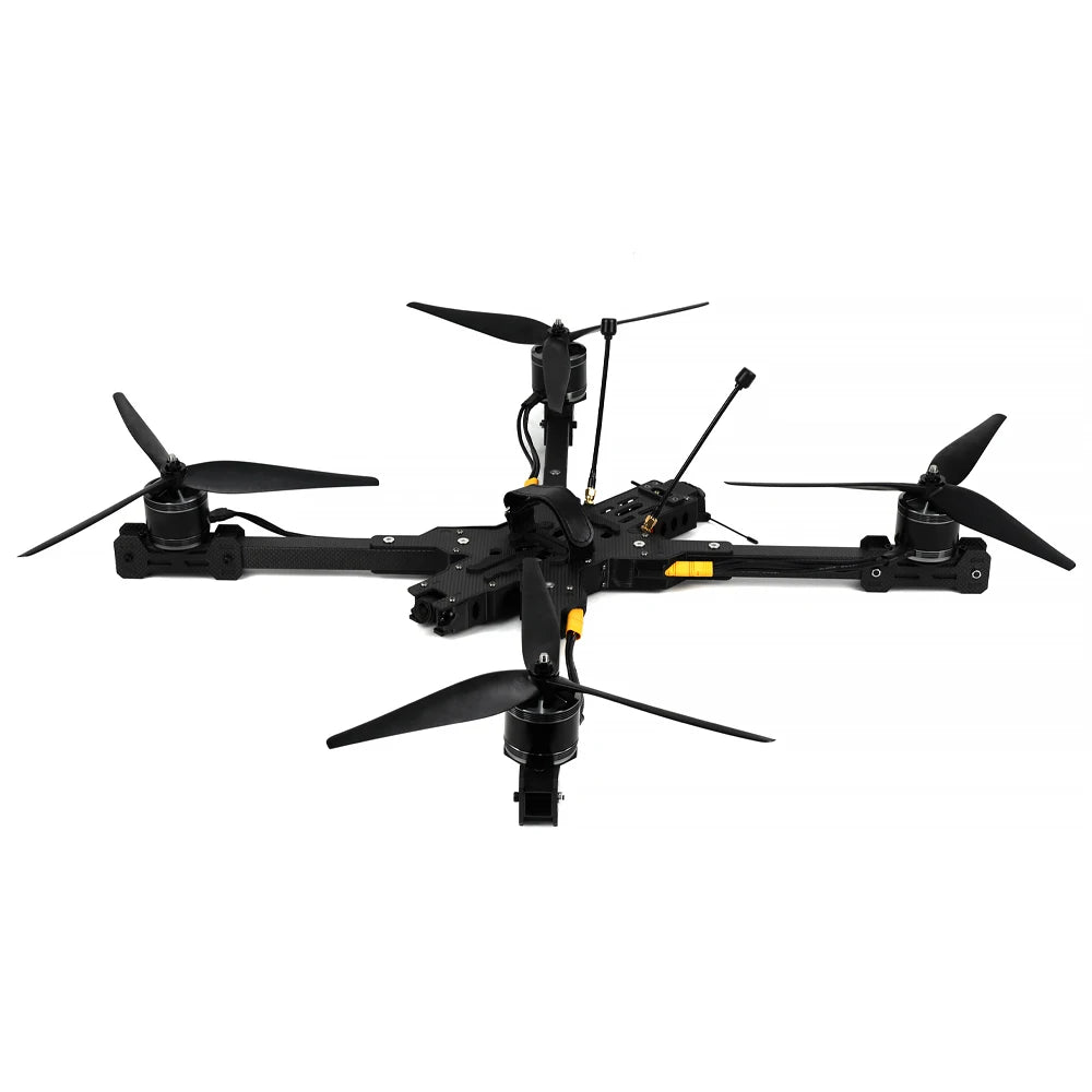 PUSHI Manta 13 X Lite 13 inch FPV BNF - 6KG Heavy Payload 10KM Long Range 6S F722 ESC Motor Link HD DJI O3 Camera RC Quadcopter