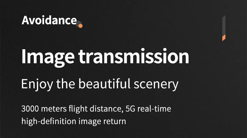 Q6 Drone, avoidance image transmission enjoy the beautiful scenery 3000 meters flight distance,