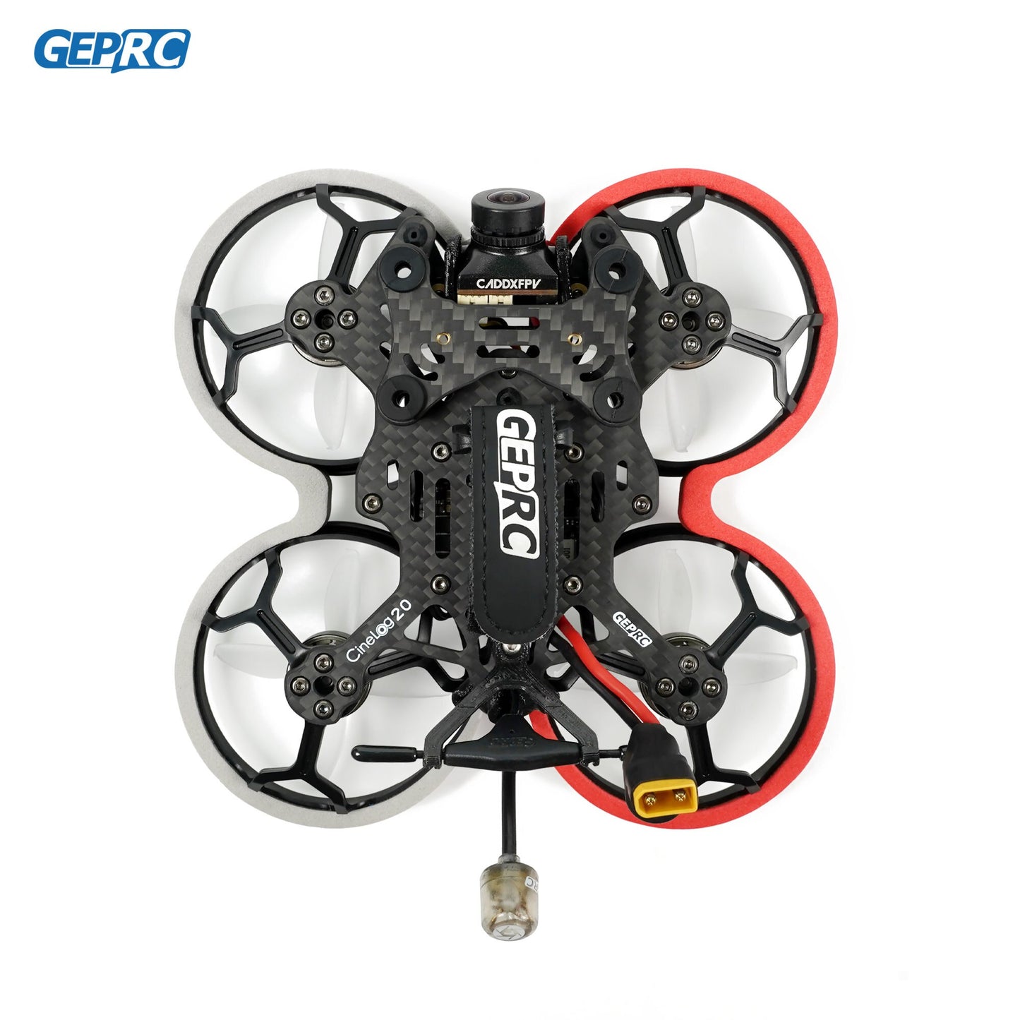 GEPRC Cinelog20 Analog FPV Drone - 2inch GEP-F411-35A AIO Caddx Ratel2 Cinewhoop 5500KV RC FPV Quadcopter Racing Freestyle Drone