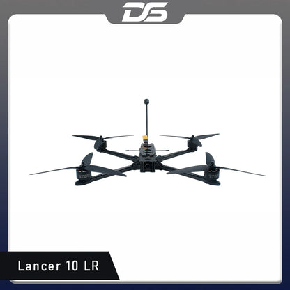 DS Lancer 10 MK1 FPV Drone - 5.8G 2.5W 10inch FPV 10KM Long Range 3.5KG Heavy Payload Cinelifter Freestyle Quadcopter