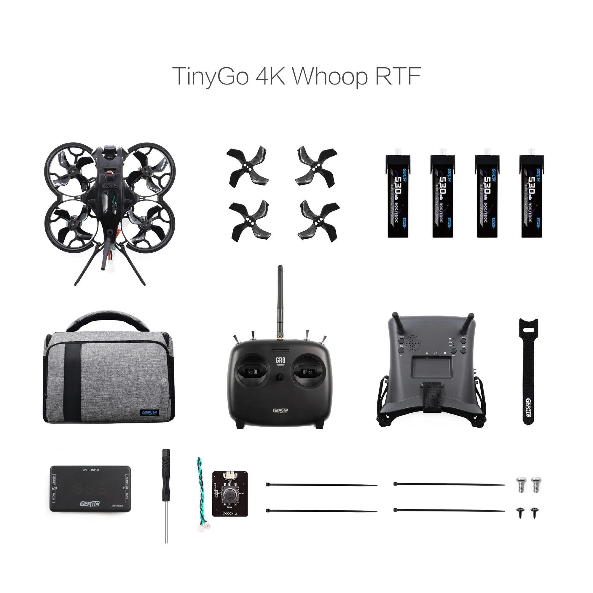 GEPRC TinyGO FPV Drone - 4K FPV Whoop RTF Drone WITH Caddx Loris 4K 60fps RC FPV Professional Quadcopter Combo Very Suitable For Beginners 19 GEPRC TinyGO FPV Drone, it's important to have knowledge of drone assembly and the necessary tools to ensure proper installation and