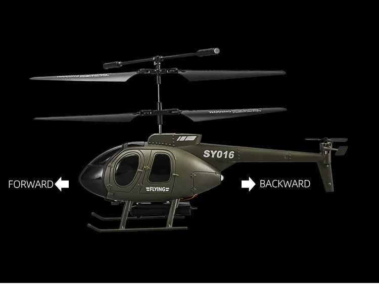 6Ch Rc Helicopter, SY016 FORWARD- BACKWARD CalMng