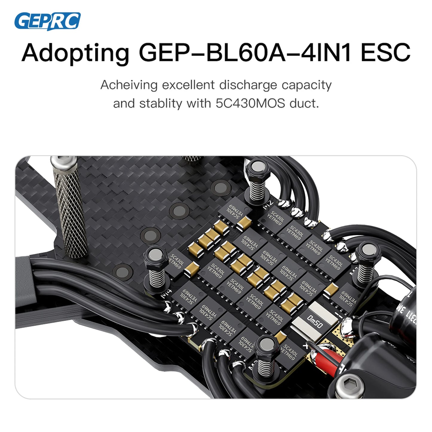 GEPRC Adopting GEP-BLGOA-4INI ESC Ache