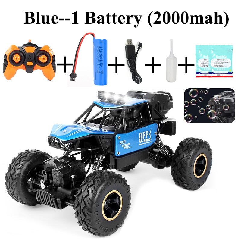 Paisible 4WD RC Car, Blue--I Battery (2OOOmah) faa Iet