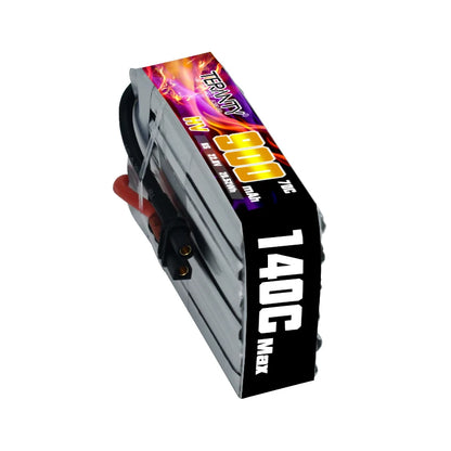 Teranty 6S HV 22.8V 900mAh  70C/140C Lipo Battery for FPV Drone