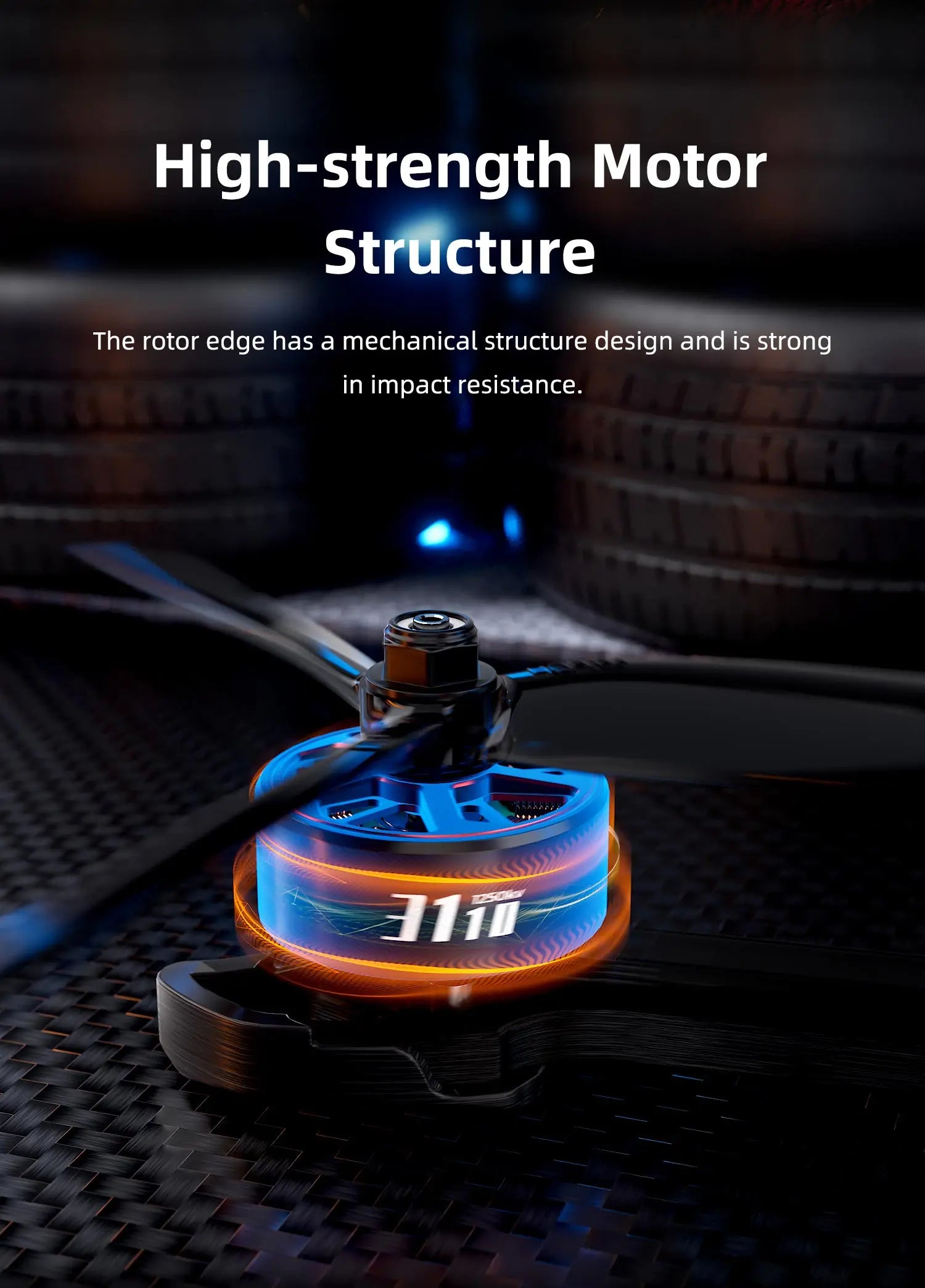 GEPRC SPEEDX2 3110 900KV/1250KV Motor - Suitable 8-10 Inch Long Range FPV Racing Brushless Motor RC Drone Quadcopter Spare Parts 11 GEPRC SPEEDX2 3110 900KV/1250KV Motor, rotor edge has a mechanical structure design and is strong in impact resistance: 4 Ja