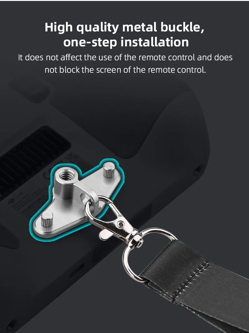 Lanyard Neck Strap for DJI Mini 3 Pro, high quality metal buckle, one-step installation It does not affect the use of the remote control