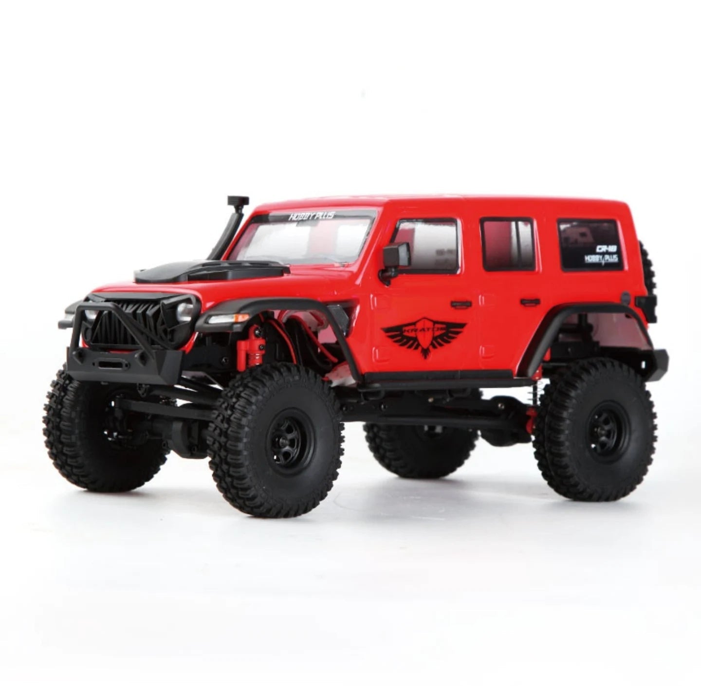 D1RC 1/18 2.4G Mini Off‑Road Rock Crawler RC Car, Waterproof ESC/RX, 7.4V 600mAh LiPo, 3‑Wire Servo, 4WD Ladder‑Frame
