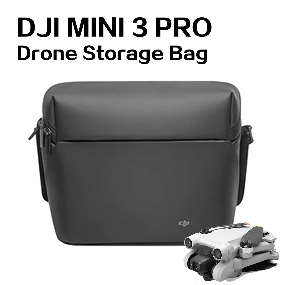 For DJI Mini 4 Pro Storage Bag, it organizes neatly and is compact and comfortable to carry around