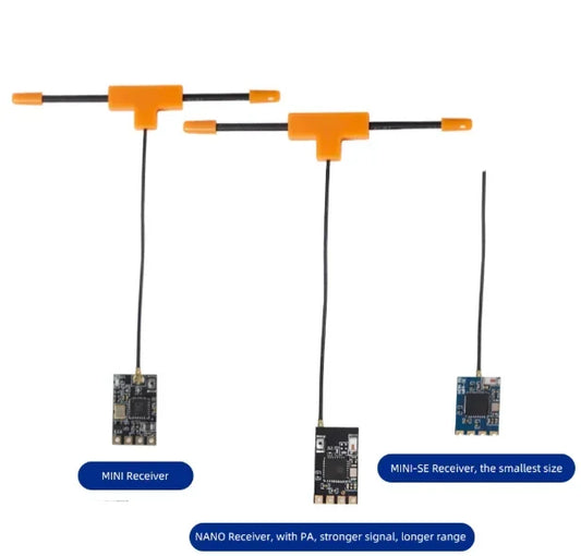Jumper ELRS Aion ELRS RX mini/mini SE/RX NANO-récepteur 2.4GHZ 16CH Compatible avec l'émetteur de portée 5KM de mode 2.4 pour Drone RC