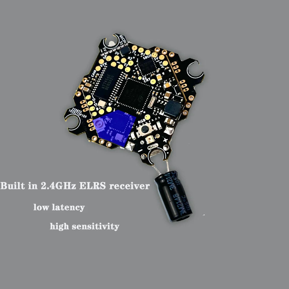 DarwinFPV TinyApe Freestyle - 2.5'' Walksnail Avatar HD FPV Drone ELRS Quadcopter 5 DarwinFPV TinyApe Freestyle, Frame The overall frame is made of high-quality carbon fiber that is highly impact resistant