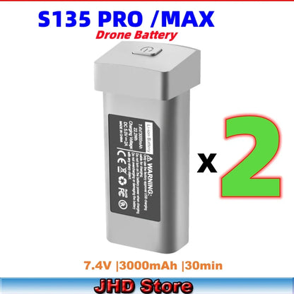 JHD S135 PRO / Max Drone Battery 7.4V 3000mAh