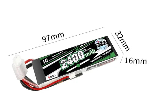 ACE remote control battery, silicone wire Charging line: 22# out of 45mm