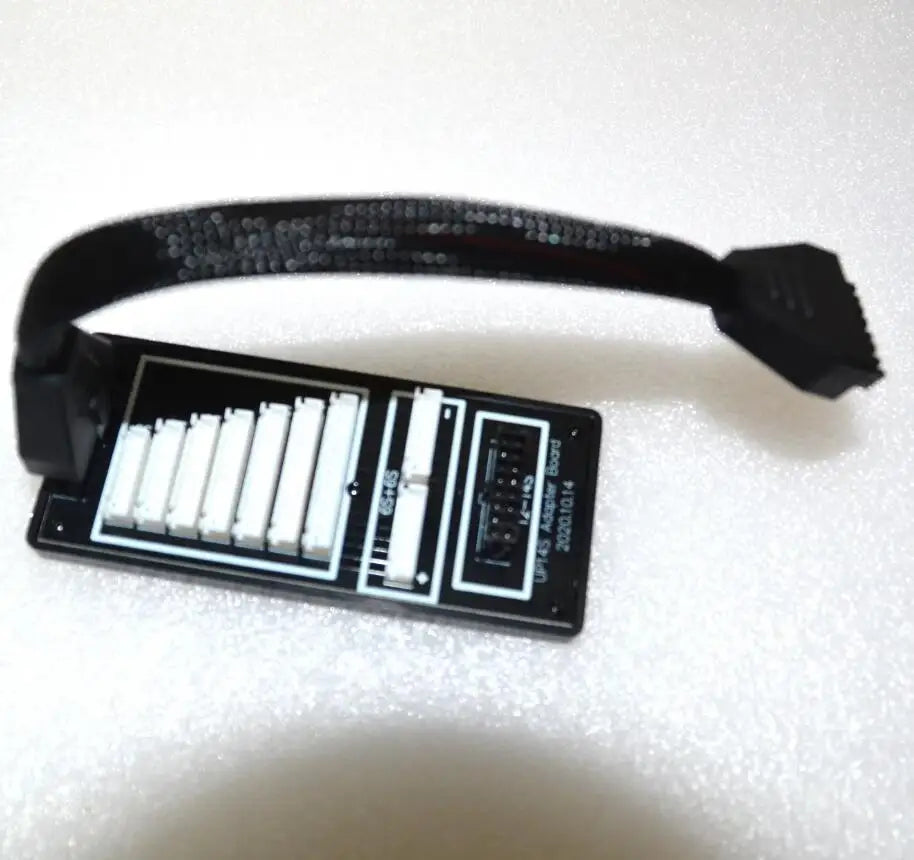 Плата розширення UP14S підтримує 6S-14S, 6S+6S до 12S. Чорна плата-адаптер для балансувальної зарядки.