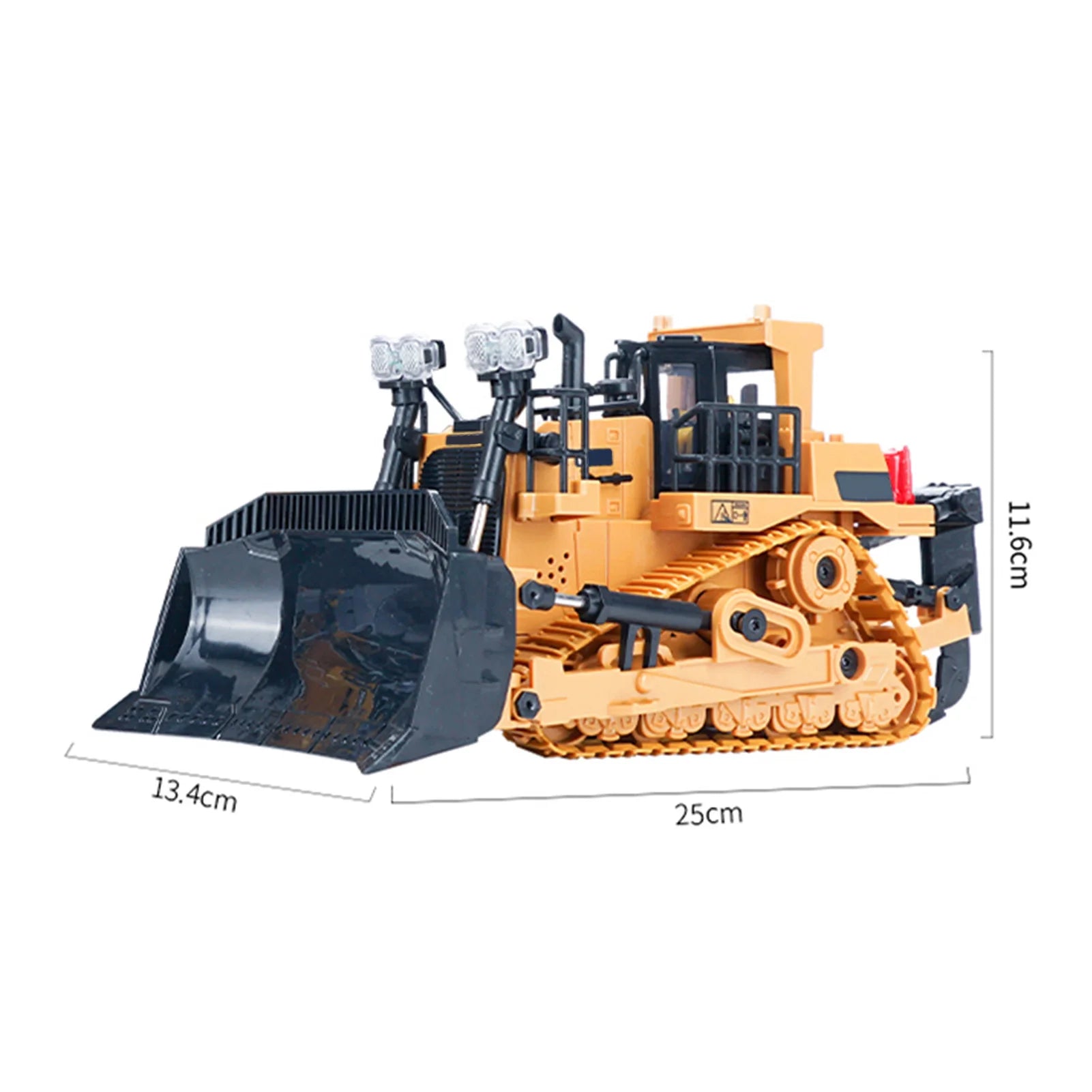 RC Excavator: 1/20 Main Color: Yellow, Black Frequency: