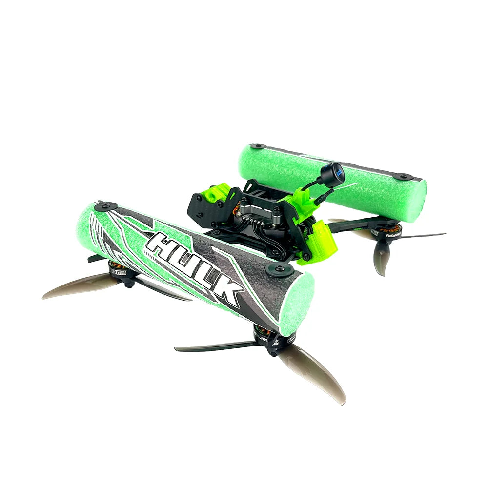 DarwinFPV HULK Cinematic FPV Drone - 5 Inch Quadcopters 45A 3-6S AIO 5.8G 40CH 25mW/200mW/400mW/600mW VTX 14 DarwinFPV HULK Cinematic FPV Drone, the DarwinFPV HULK Cinematic drone stands out as the world's only waterproof
