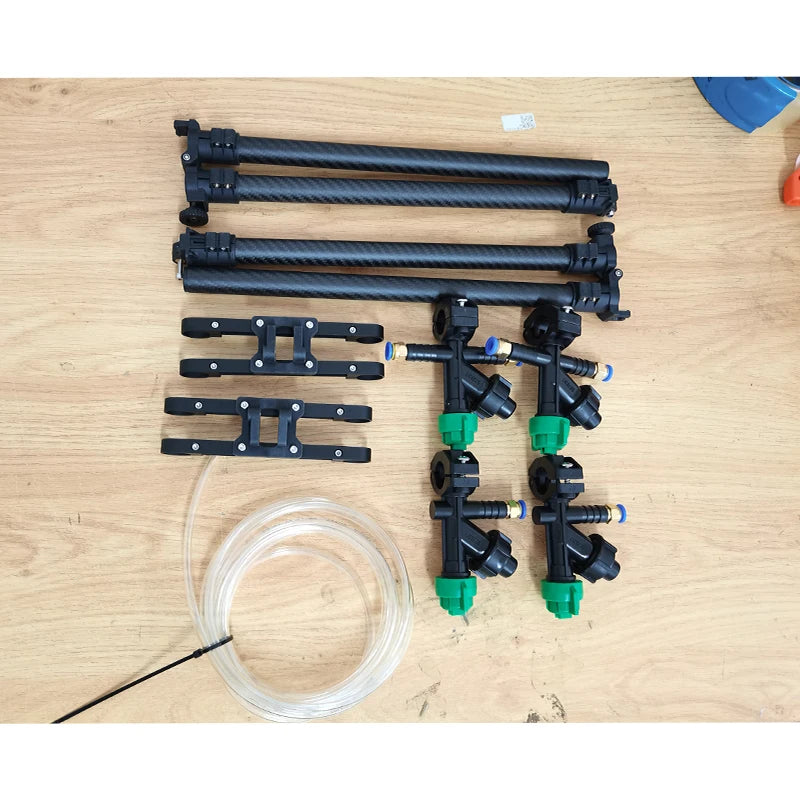 EFT Agricultural Spray Drone Accessories - Folding Rod Nozzle Kit 20mm Carbon Tube Arm 18mm Landing Gear Joint UAV Parts 7 EFT Agricultural Spray Drone Accessories SPECIFICATIONS Wheelbase : Bottom