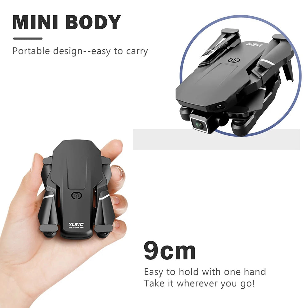 YLR/C S68 Drone, mini body portable design--easy to carry xrs 9