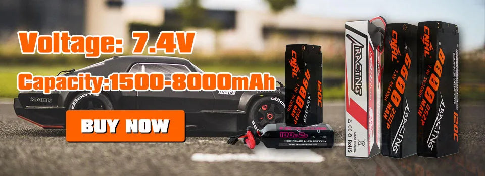 2PCS CNHL 2S 7.6V Lipo Battery for FPV Drone, if the voltage, dimension and the plug match, then it will fit .