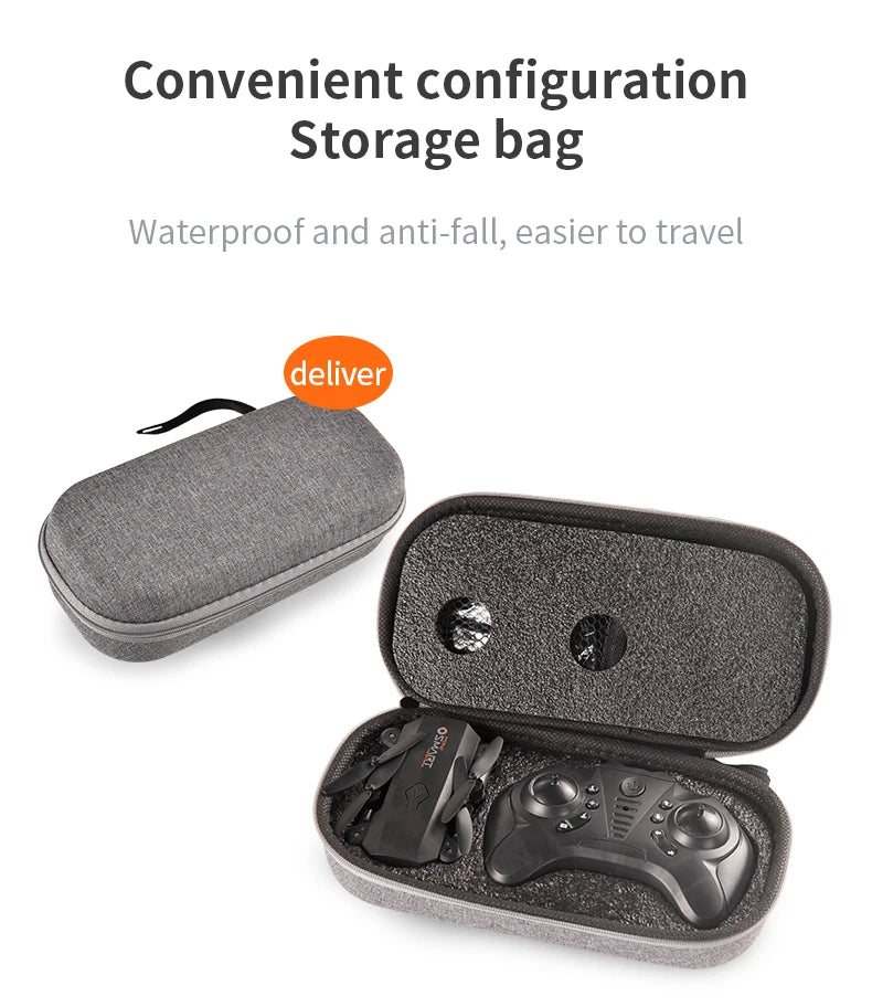 XYRC L23 Mini Drone, convenient configuration storage bag waterproof and anti-fall; easier to travel deliver