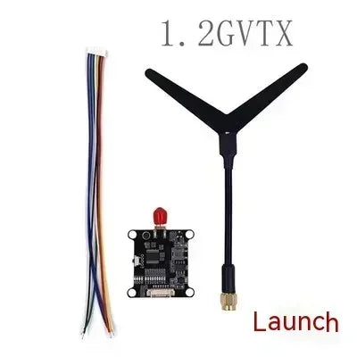 Matek VTX-1G3SE / VRX-1G3-V2 1.2G 1.3G 800mw 9CH VRX - Matek System Video Transmission Receiver For RC FPV Drone Aircraft Helicopter  Model Parts