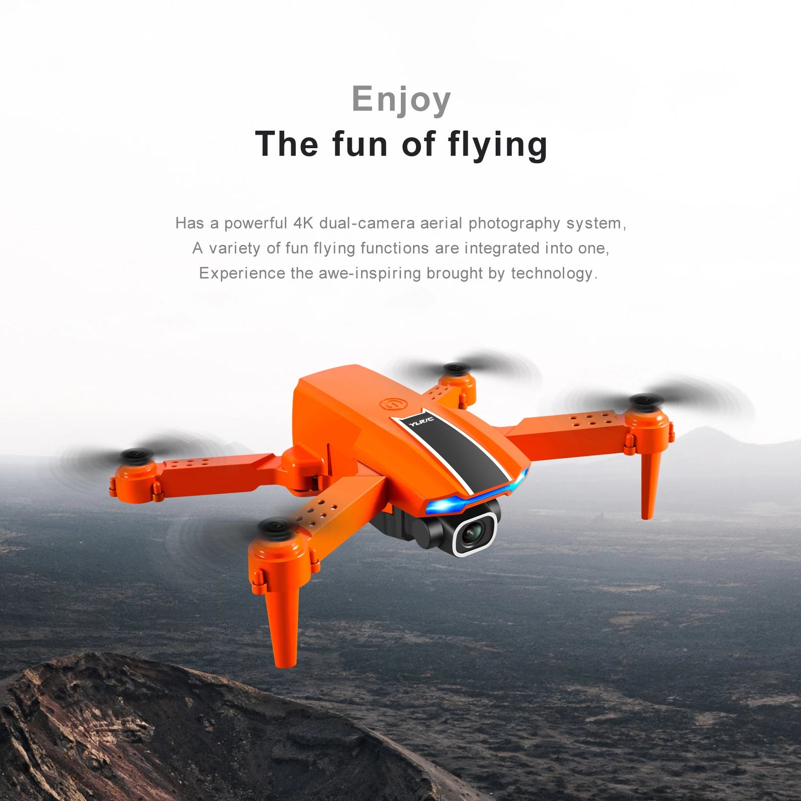 KBDFA S65 4K Mini Drone, tlrica's 4k dual-camera aerial