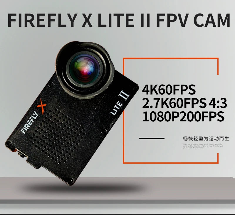 Hawkeye Firefly X LITE II 4K Naked Camera, Hawkeye Firefly X LITE