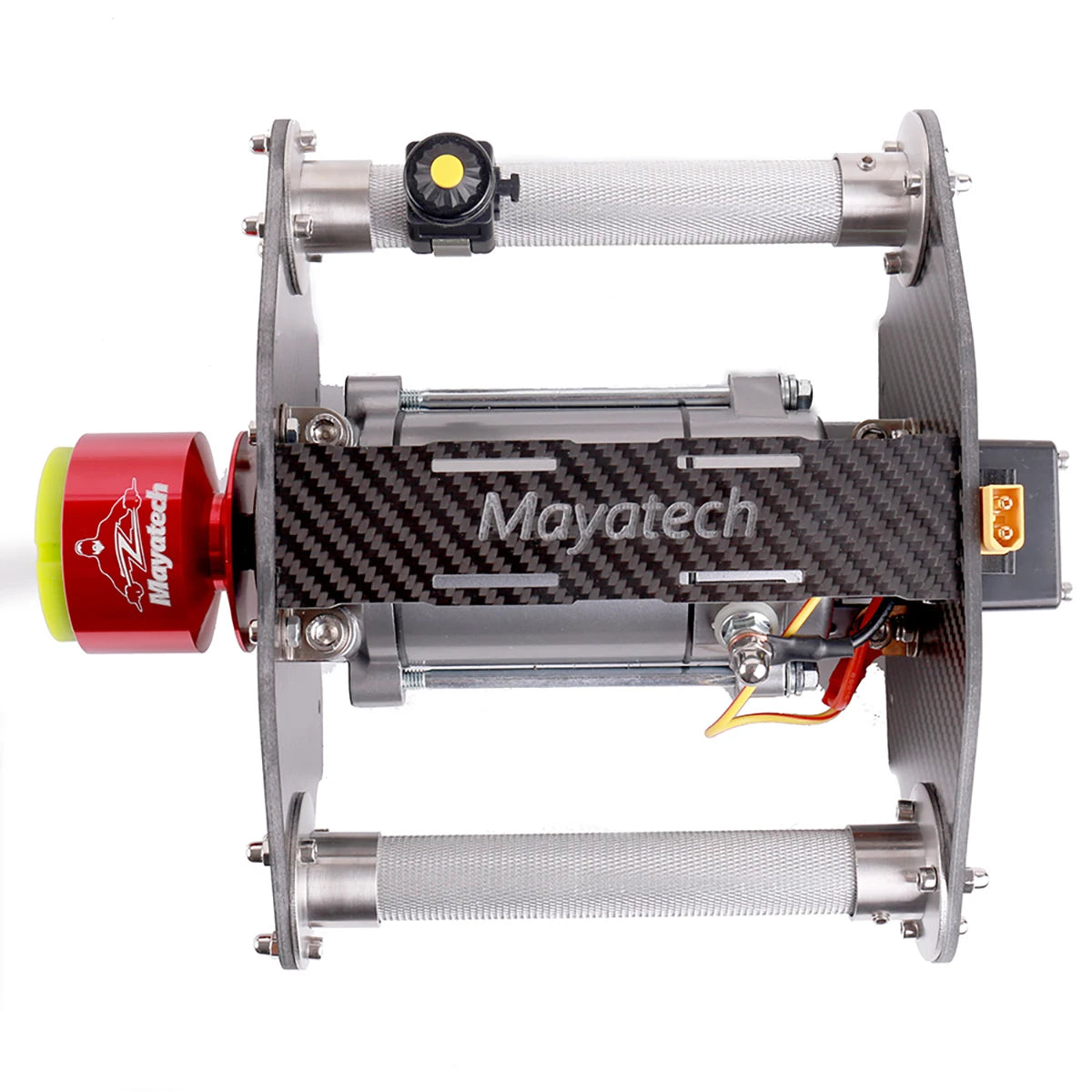 Mayatech TOC250 Terminator TOC Starter, Planetary reducer integrated into motor's front section, achieving a 5.6:1 gear ratio.