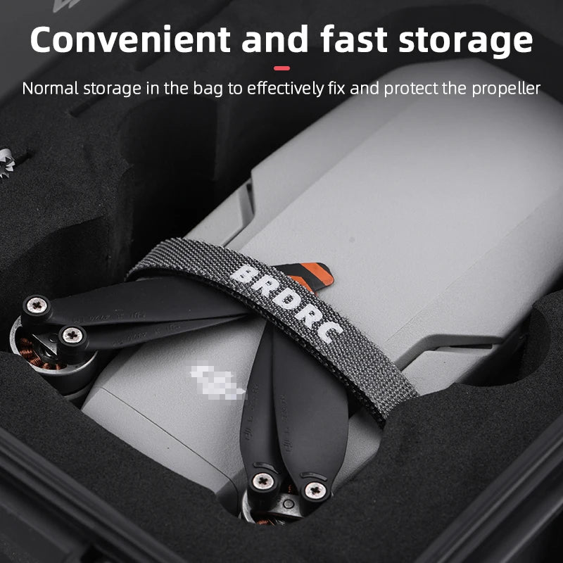 Quick Release Landing Gear, Convenient and fast storage Normal storage in the to effectively fix and protect the propeller bag