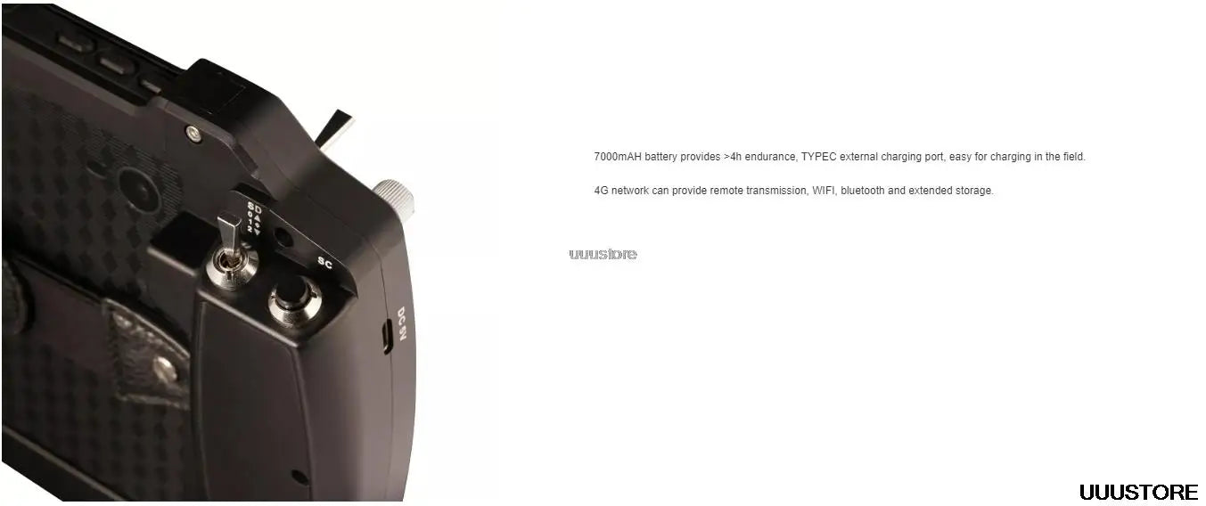 T21 FPV Portable Ground Station, 4G network can provide remote transmission WIFI, bluetooth and extended storage uuusi