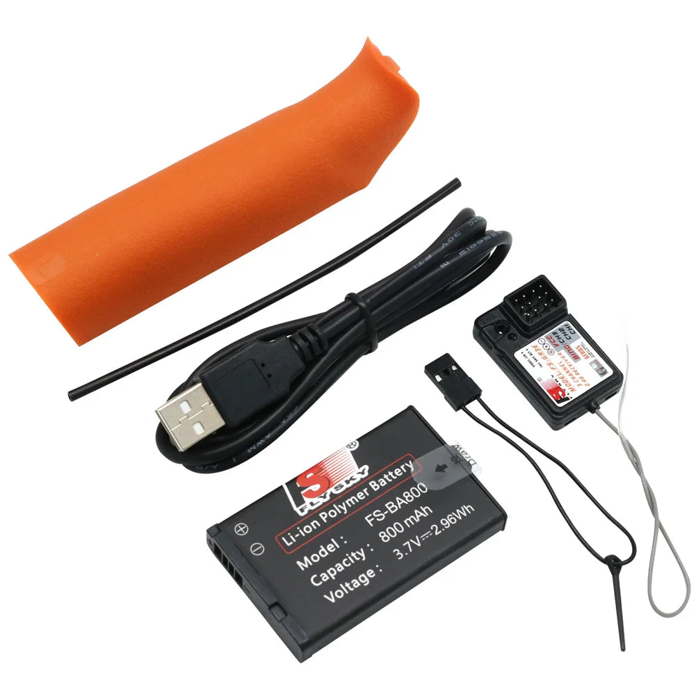 Flysky FS-GT3C Transmitter, ia2a Battery FS-BA8OO Polymer '3.7V_