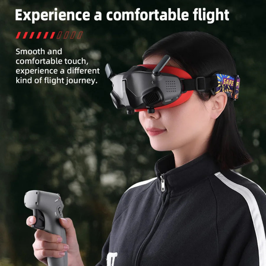Avata Goggles 2 Eye Mask - Silicone Protective Cover Headband