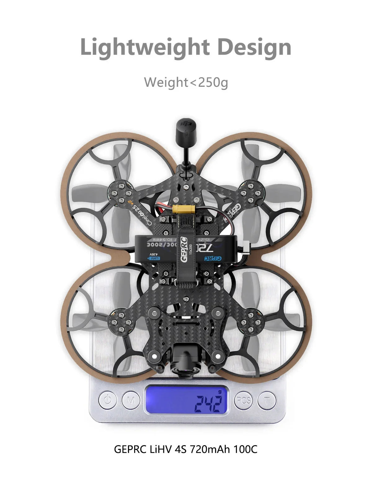 GEPRC Cinelog25 V2 HD Wasp FPV - Runcam Link Peano 5.8G LHCP UFL BNF Video Freestyle RC GPS Mini Quadcopter Drone Racing Kit 17 GEPRC Cinelog25 V2 HD Wasp FPV, GEPRC Cinelog25 V2 HD