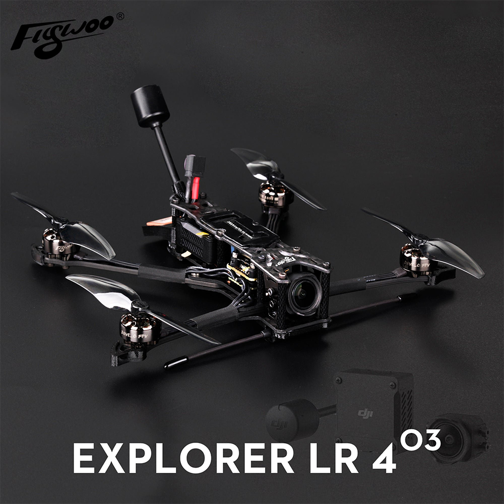 FLYWOO Explorer LR 4 HD DJI O3 Sub250 4K 1080P Micro Long Range RCDrone