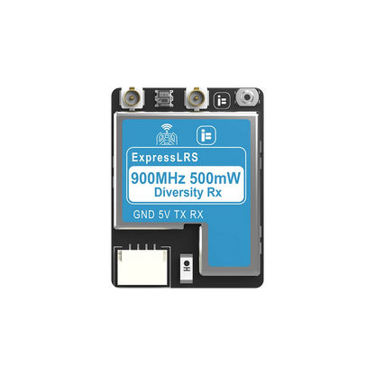 iFlight ExpressLRS ELRS Diversity Receiver, Ground use receiver supporting 900MHz with true diversity and compatible with 5V TX/RX.