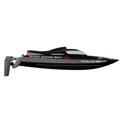 WLtoys WL916 RC Boat, High-speed brushless motor racing boat with 2.4GHz control, waterproof design, capsize recovery, and low battery alarm for reliable, thrilling performance.