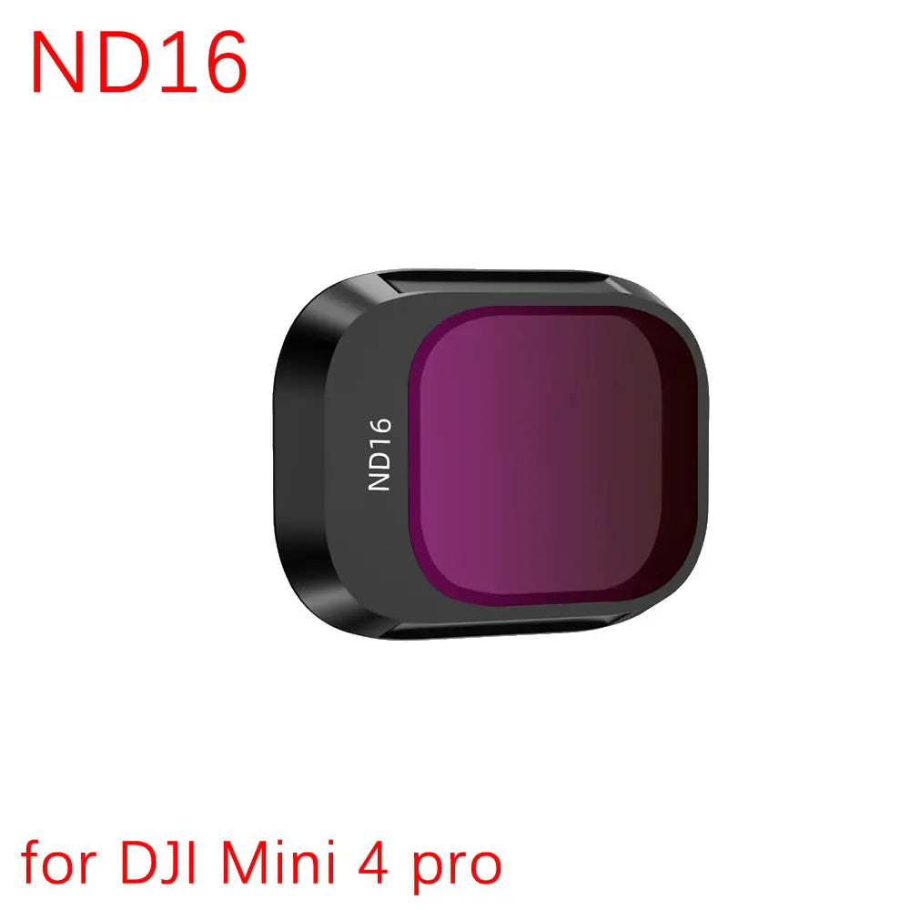 Aluminum Alloy Filter Set for DJI Mini 4 Pro Filter Camera - Optical Glass ND8/16/32/64 CPL Polarizer Nd Filters Accessoires 15 Aluminum Alloy Filter Set for DJI Mini 4 Pro Filter Camera SPECIF