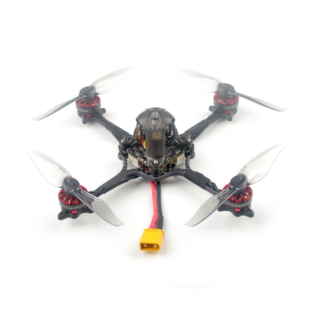 HappyModel Crux3 - 1-2S 115mm 3inch Toothpick FPV Freestyle Drone CrazybeeX 4in1 AIO 5A 200mW Caddx Ant 1200TVL EX1202.5 KV6400