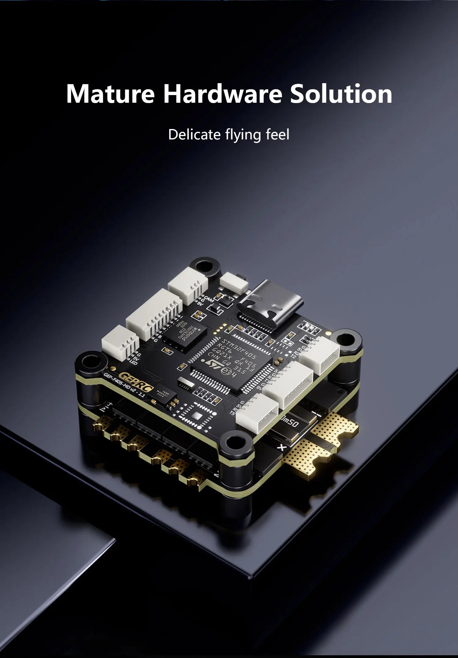 GEPRC TAKER F405 BLS 50A Stack - 42688-P Gyroscope 16MB Black Box Data Analyze Record Flight Data Plug and Play Racing FPV Drone 11 GEPRC TAKER F405 BLS 50A Stack, fa05-HDv2 dr0c Jmso 40