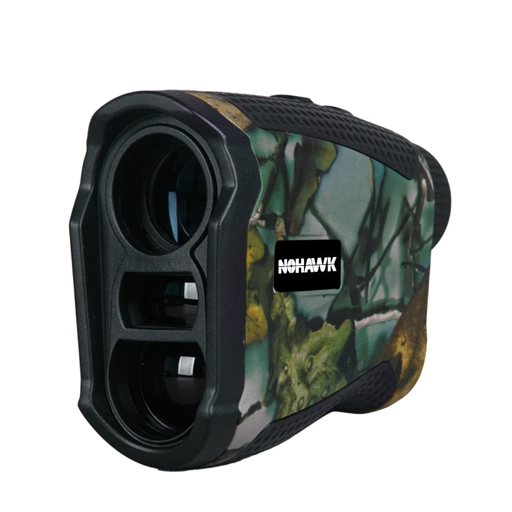 Nohawk 1000m Hunting Laser Rangefinder, USB-C Rechargeable, Target Acquisition, Golf Flag Lock, Class 1 Laser