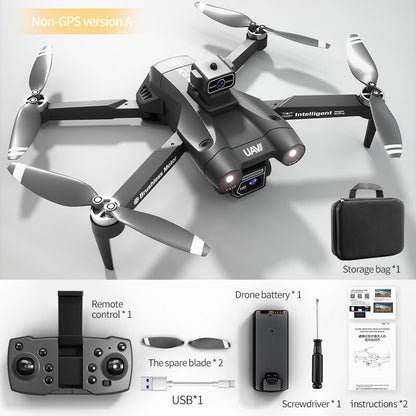 JJRC X28 GPS Drone, Intolllgont Storagebag*1 Drone battery Remote control The spare blade*