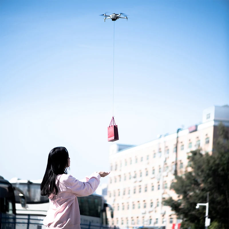 STARTRC Airdrop System for DJI Mini 4 Pro & Air 3 — Light‑Sensitive Drone Dropper, 1/4" Mount, 60g/400g Load, USB‑C
