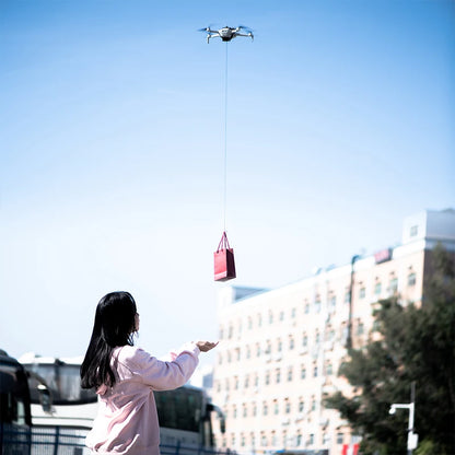 STARTRC Airdrop System for DJI Mini 4 Pro & Air 3 — Light‑Sensitive Drone Dropper, 1/4" Mount, 60g/400g Load, USB‑C