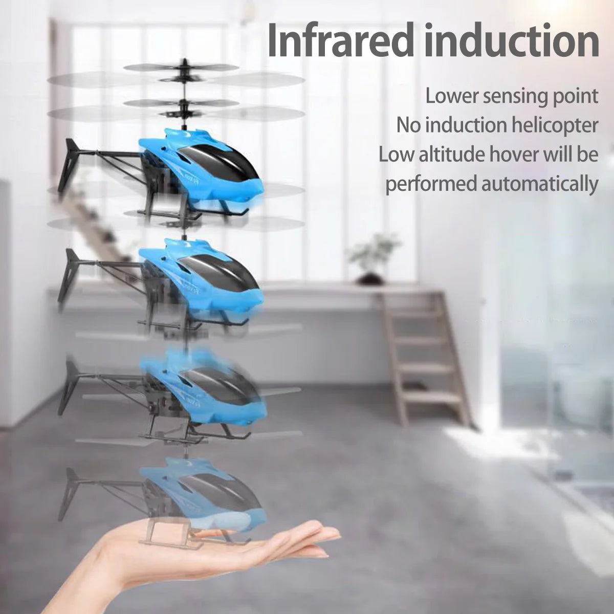 CY-38 Rc Helicopter, Infrared induction No induction helicopter Low altitude hover will be performed automatically 1