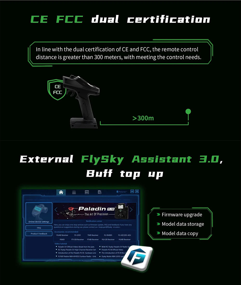 the remote control distance is greater than 300 meters, with meeting the control needs . ce