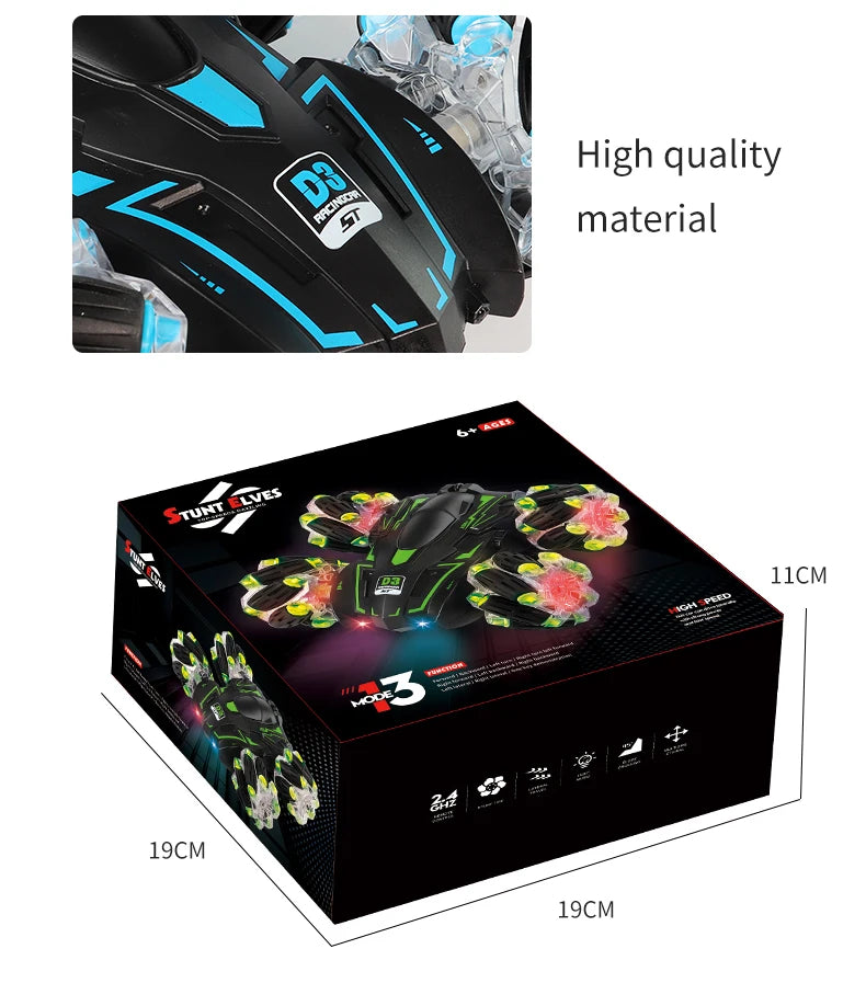 4WD RC Car Drift Stunt Car, High quality material 11CM 0 34 19CM 19CM EIve Tu