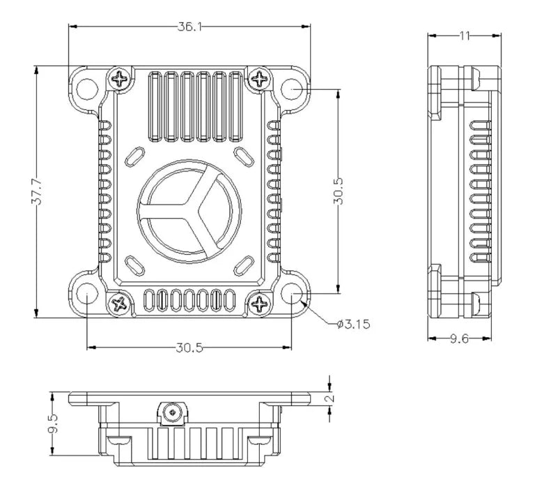 1.2GHz 2000mW 1600mW VTX / VRX-1G3-V2, 1.2GHz 2000mW 1600mW VTX / VRX-1G3